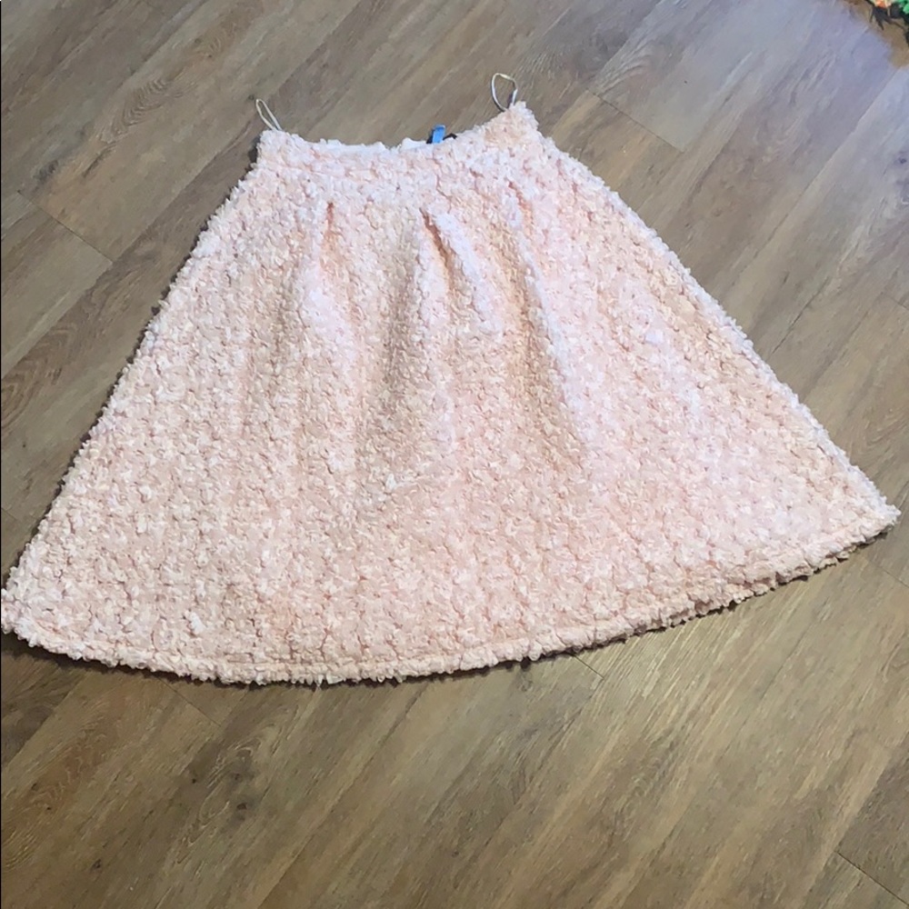 Flower midi skirt